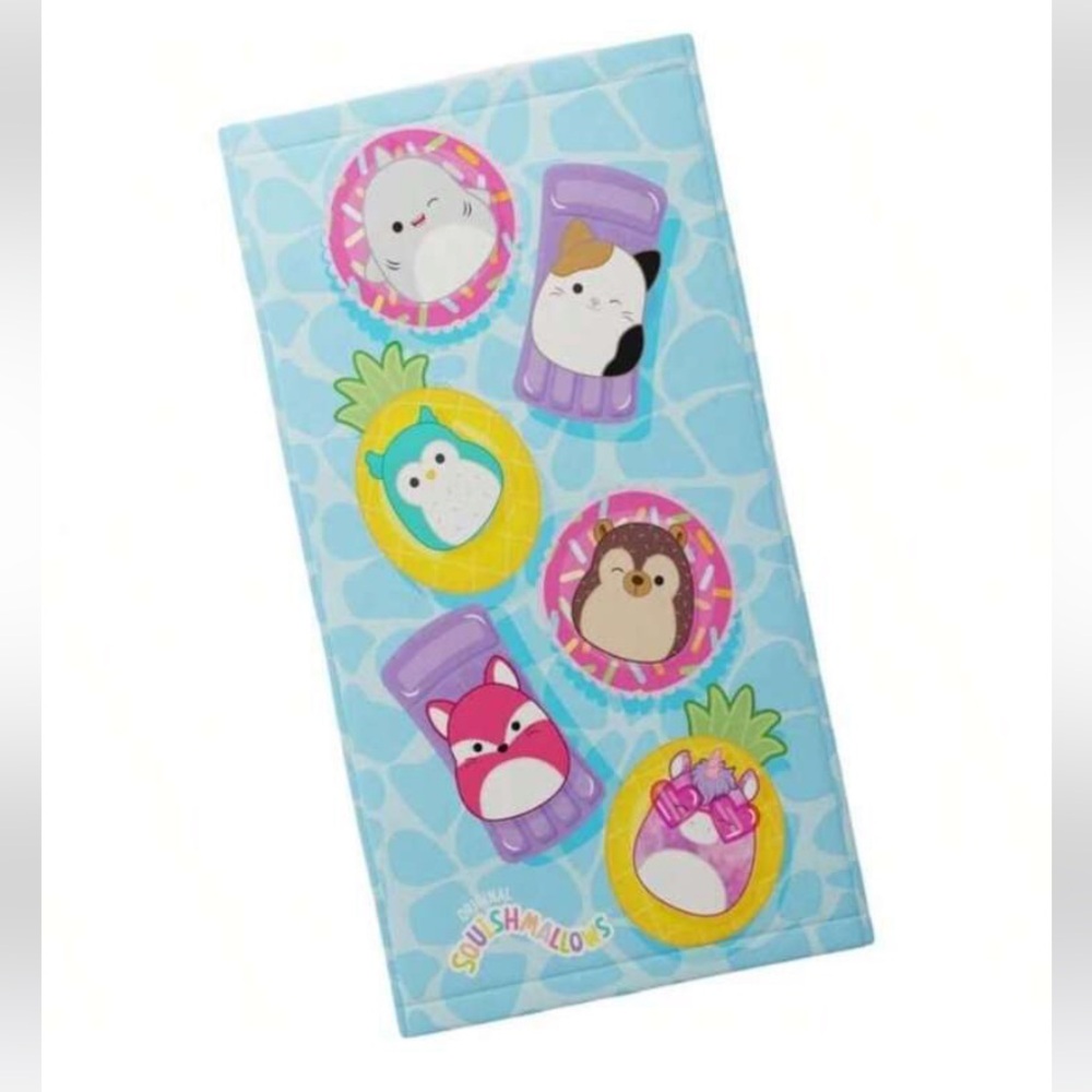 Squishmallows Beach Towel